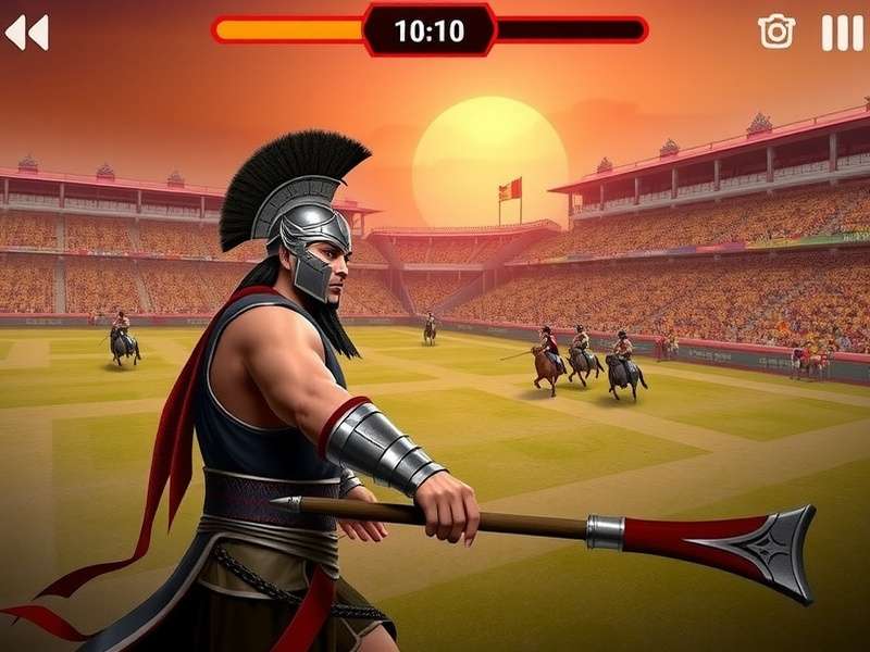 Indian Ping Gladiator Game Screenshot